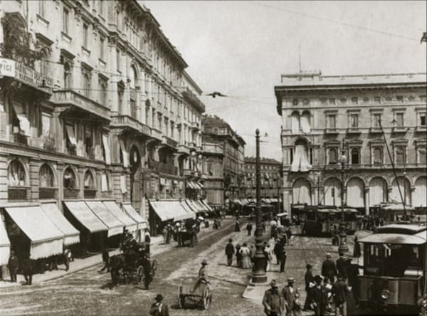 100 anni fa, a Milano si guidava ancora a sinistra!